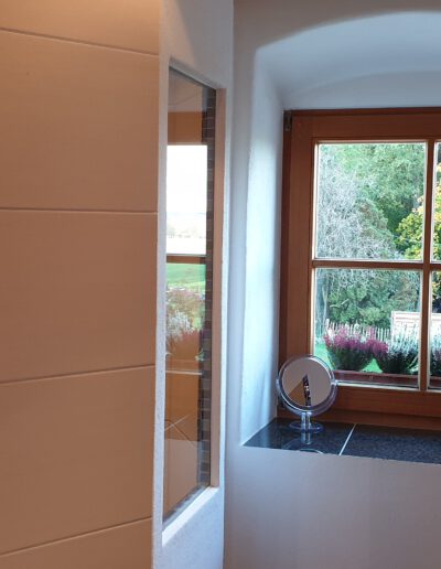 Ferienwohnung Pebbles - Badezimmer